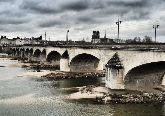 De Orléans à Meung sur Loire